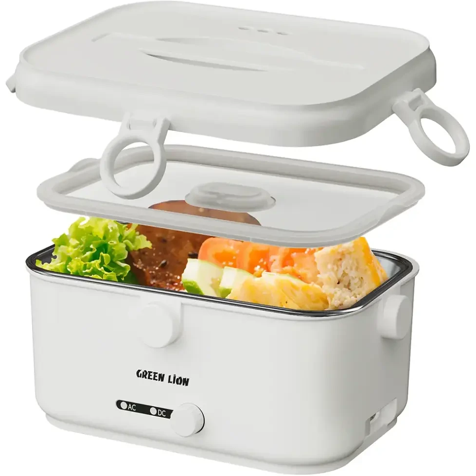 ظرف نگهدارنده و گرم کننده غذا گرین لاینGNLCHMTEWH Lunch Mate Electric Lunch Box