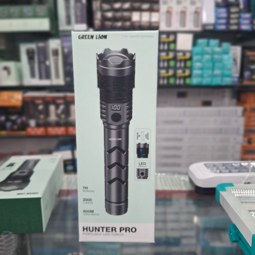 چراغ قوه لنزدار گرین لاین مدل  Hunter Pro