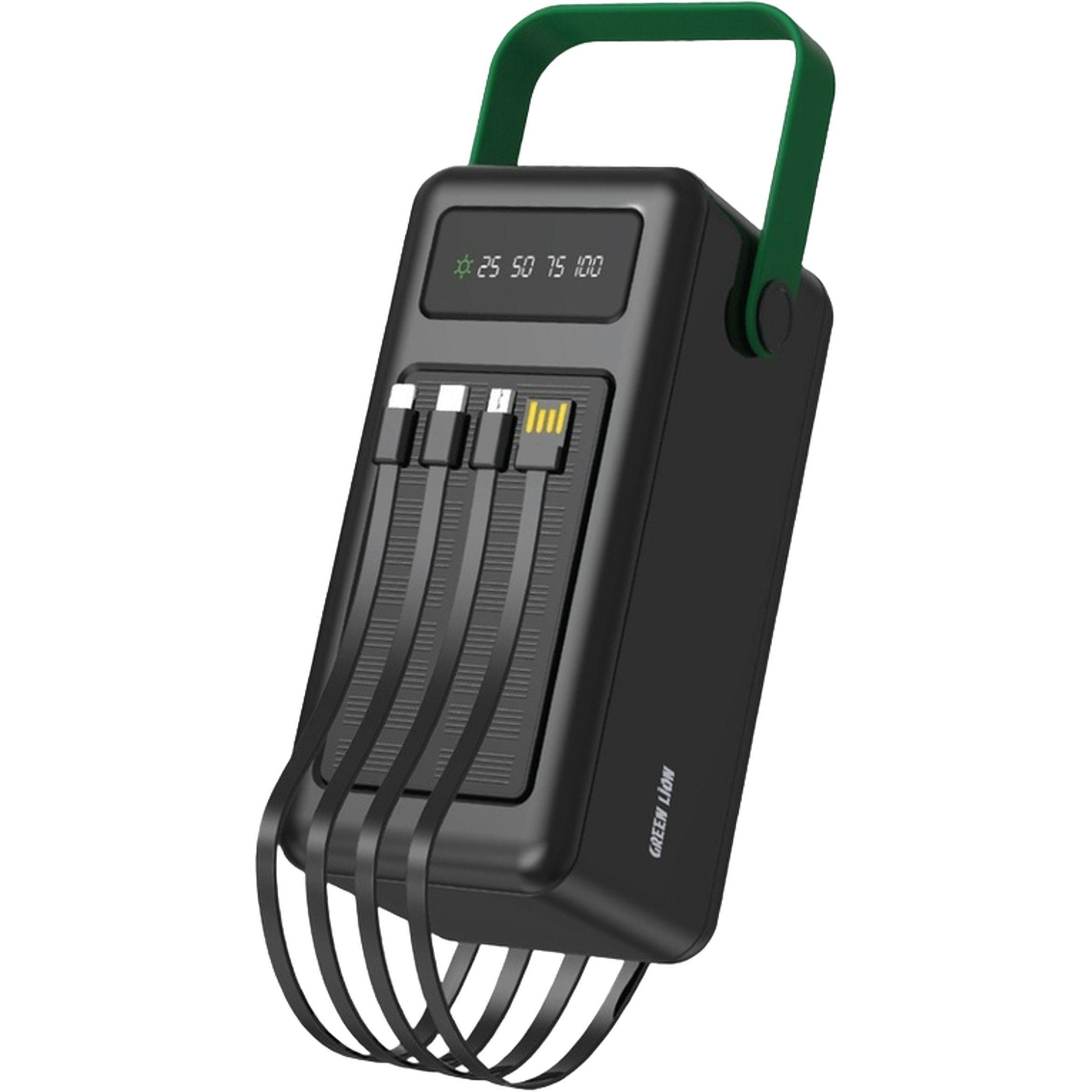پاوربانک گرین لاین مدل solar max  ظرفیت 80000 میلی آمپر
