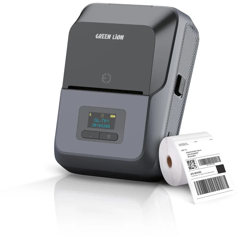 پرینتر حرارتی قابل حمل گرین لاین مدلGreen Lion Portable Thermal Printer