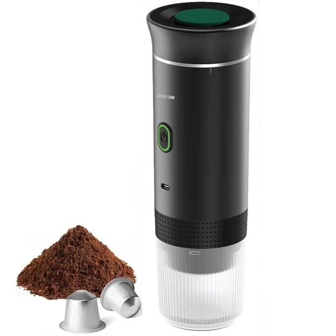 قهوه‌ساز مسافرتی شارژی گرین لاین مدل G-Portable lite Coffee Maker