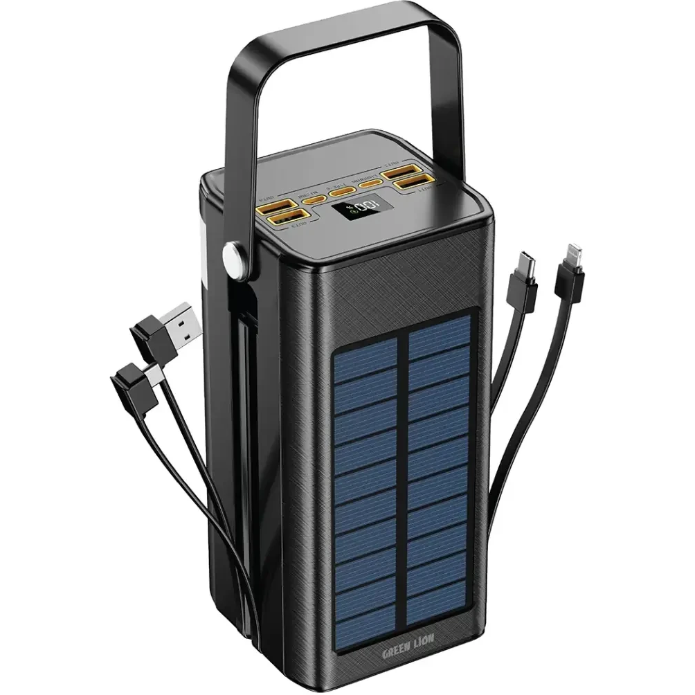 پاور بانک خورشیدی20 وات گرین لاین مدل Solar X ظرفیت 80000میلی امپر