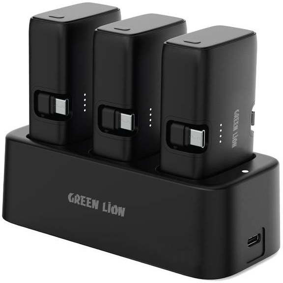 پاوربانک و شارژر سه عددی گرین لاین Green Lion 3in1 Power Bank Station