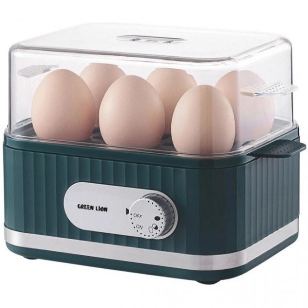 تخم مرغ پز برقی هوشمند گرین لاین مدل smart egg cooker